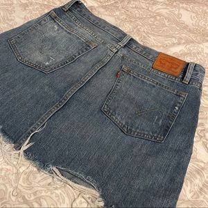 Levi’s jean skirt